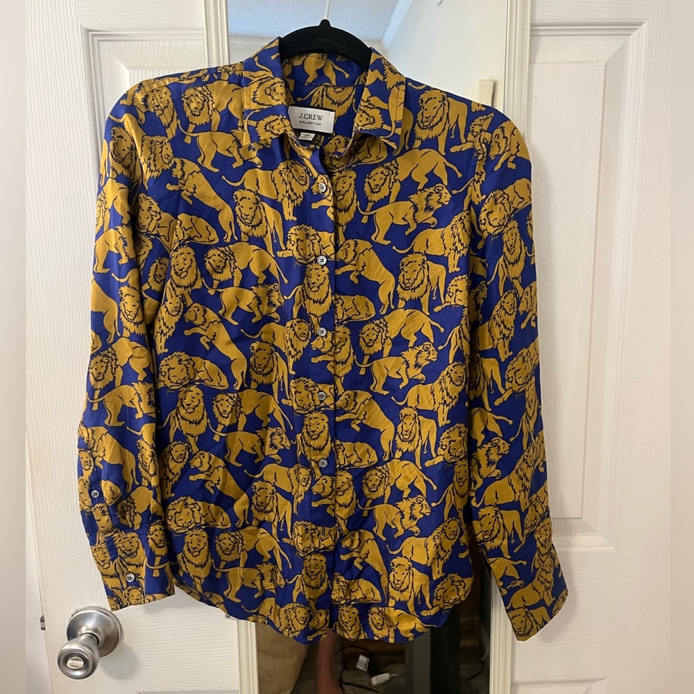 J Crew button down blouse